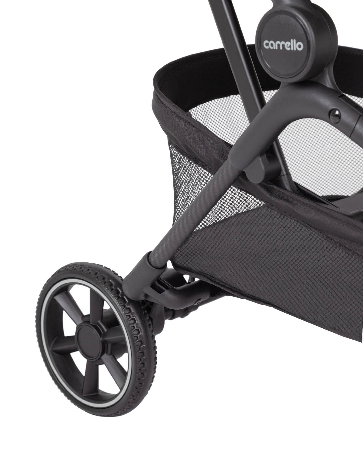 Прогулочная коляска Evo 2025 Удобный и безопасный спаренный тормоз.